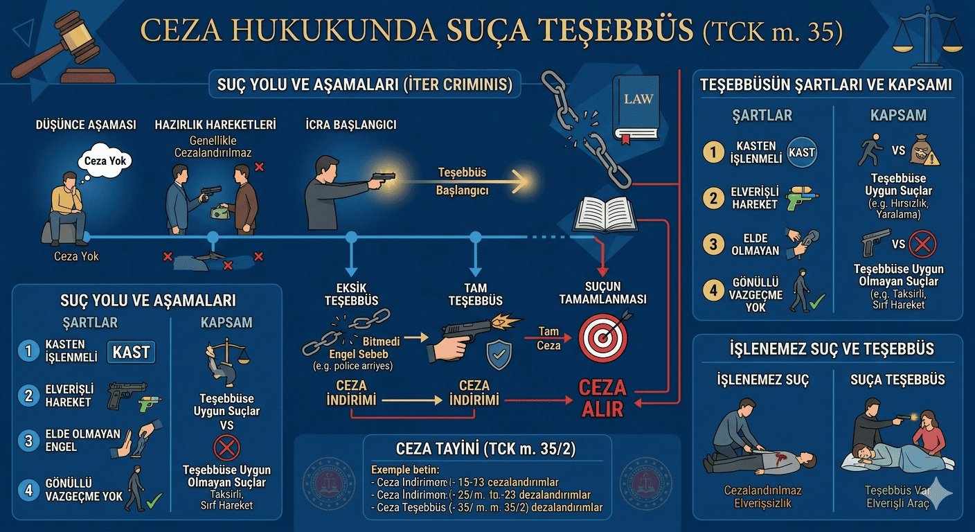 suça teşebbüs bağcılar avukat sinan karabacak