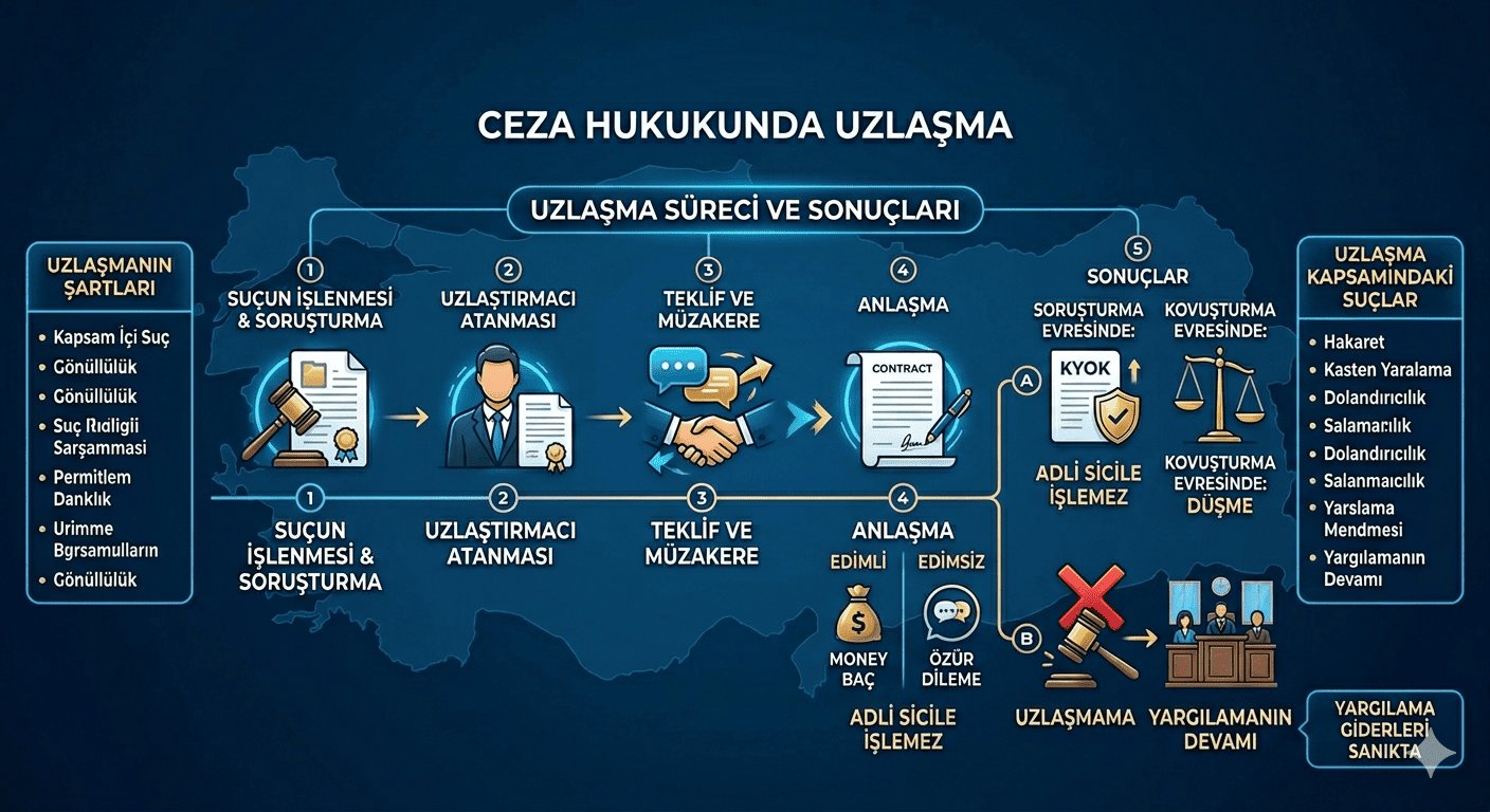 ceza hukukunda uzlaştırma avukat sinan karabacak