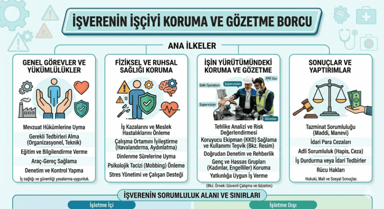 İşverenin İşçiyi Koruma ve Gözetme Borcu