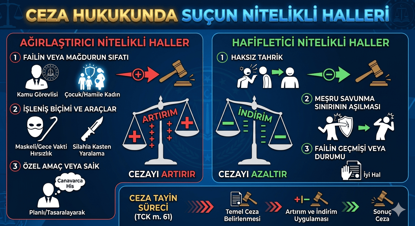 Suçun nitelikli halleri avukat sinan karabacak bağcılar
