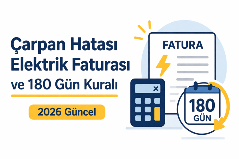 Çarpan Hatası Elektrik Faturası