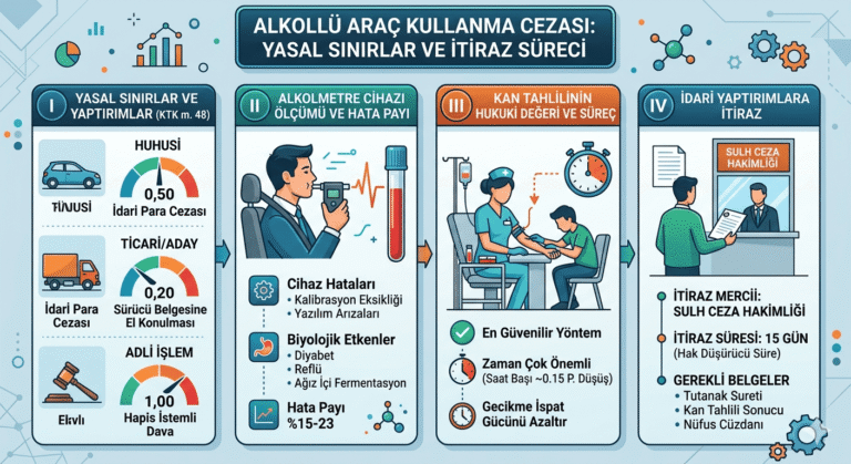 alkollü araç kullanmanın cezası avukat sinan karabacak