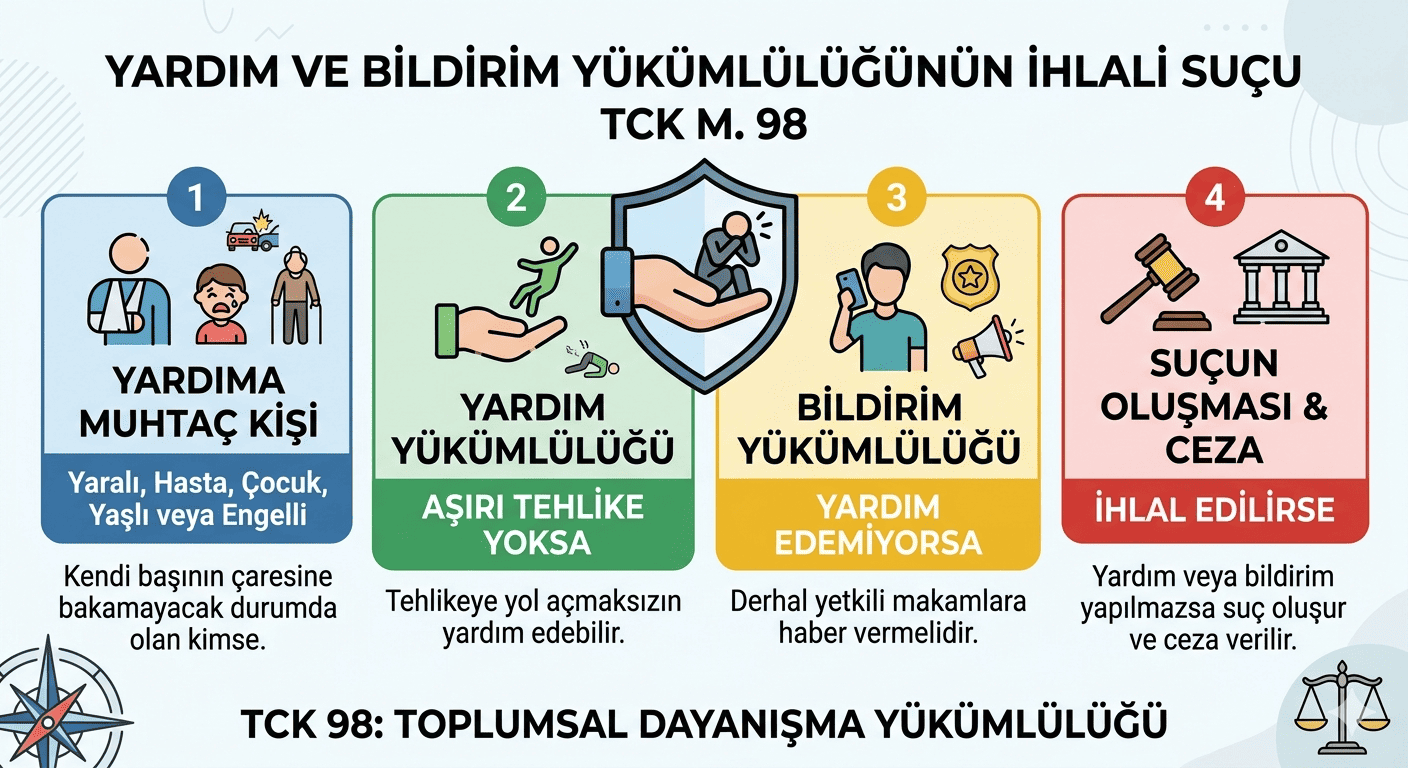 avukat sinan karabacak yardım ve bildirim yükümlülüğü suçu