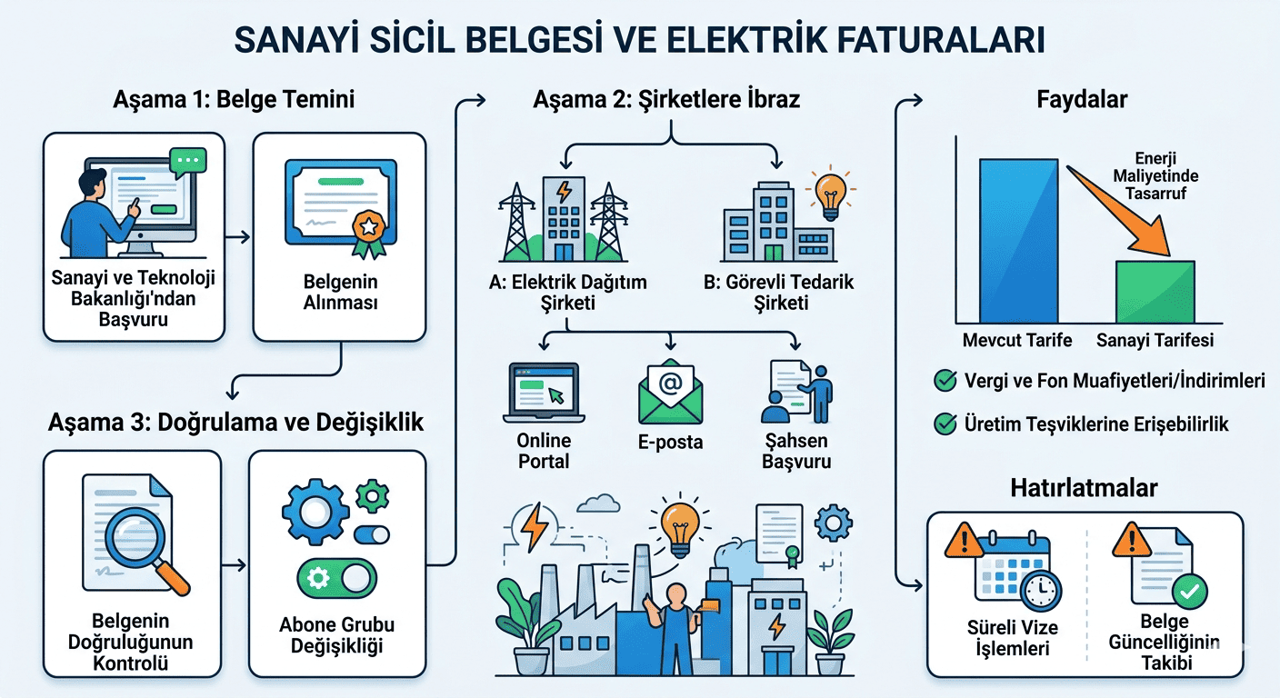 sanayi sicil belgesi yenilenmezse ne olur
