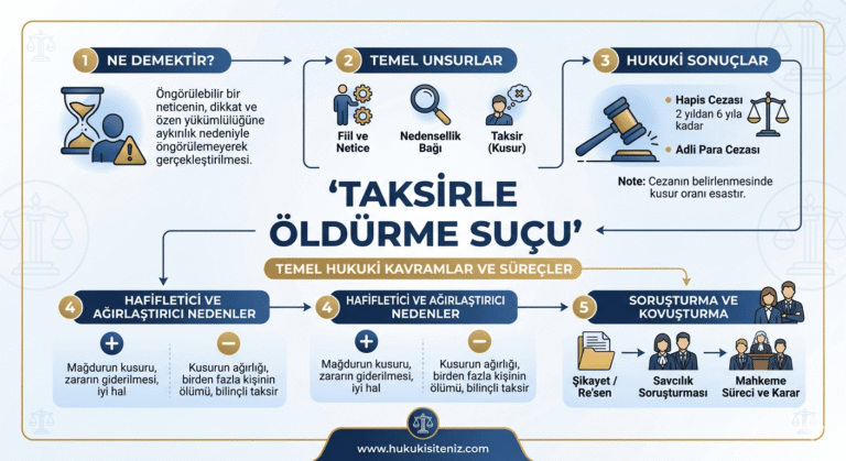 taksirle öldürme suçu bakırköy ve bağcılar avukat sinan karacabak