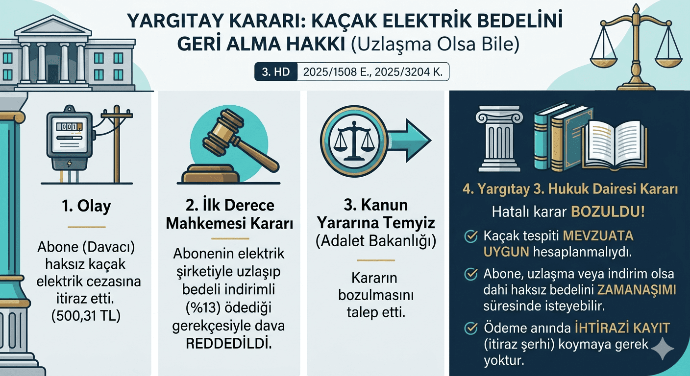 ihtirazi kayıt istirdat kaçak elektrik avukat sinan karabacak