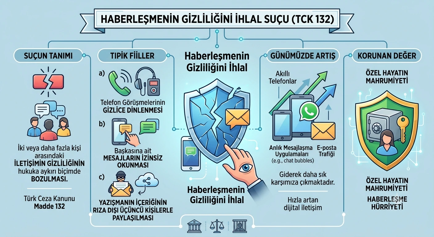 Haberleşmenin Gizliliğini İhlal Suçu