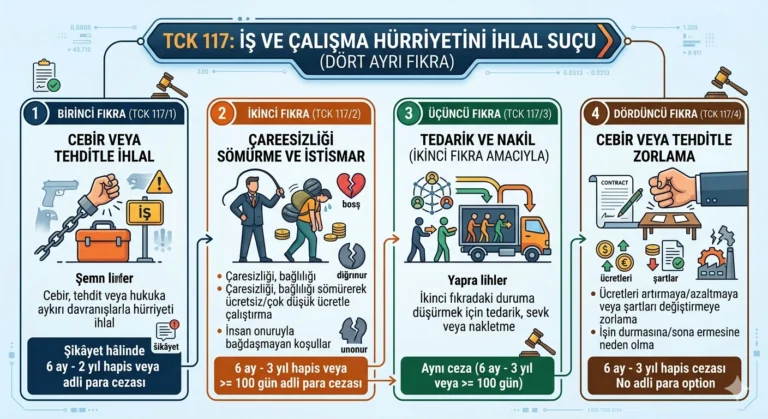 İş ve Çalışma Hürriyetinin İhlali Suçu
