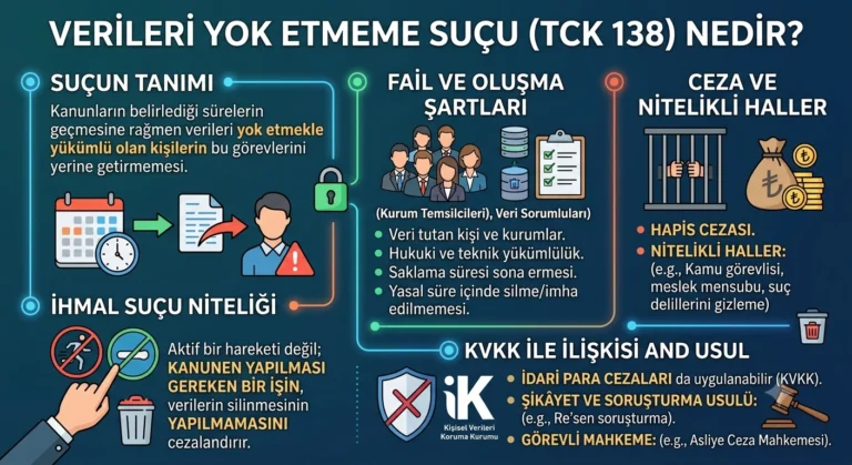 Verileri Yok Etmeme Suçu