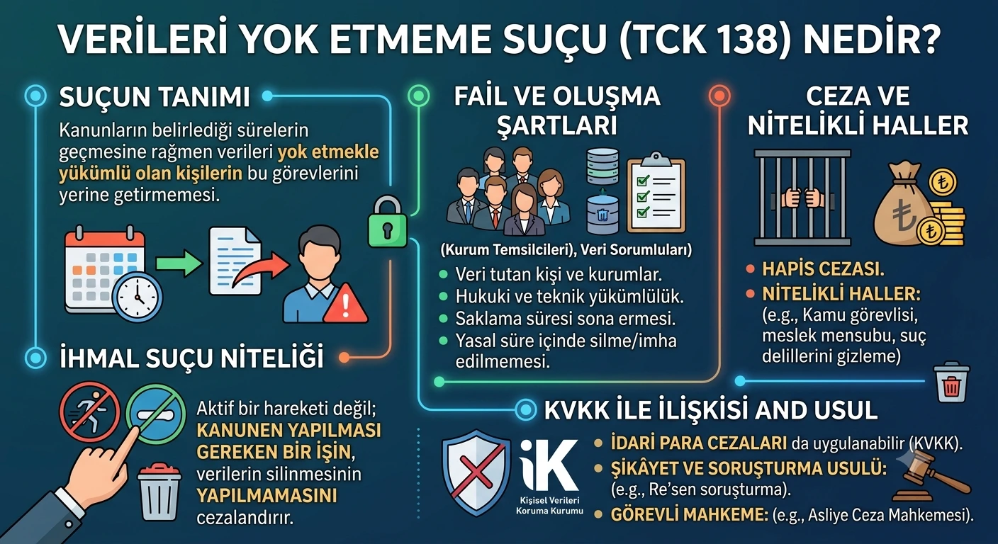 Verileri Yok Etmeme Suçu