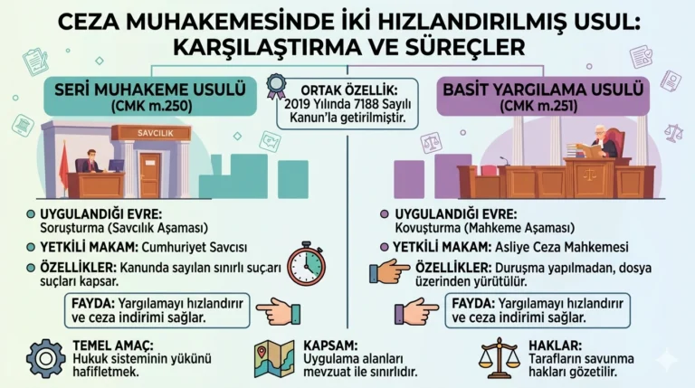 seri muhakeme ve basit yargılama