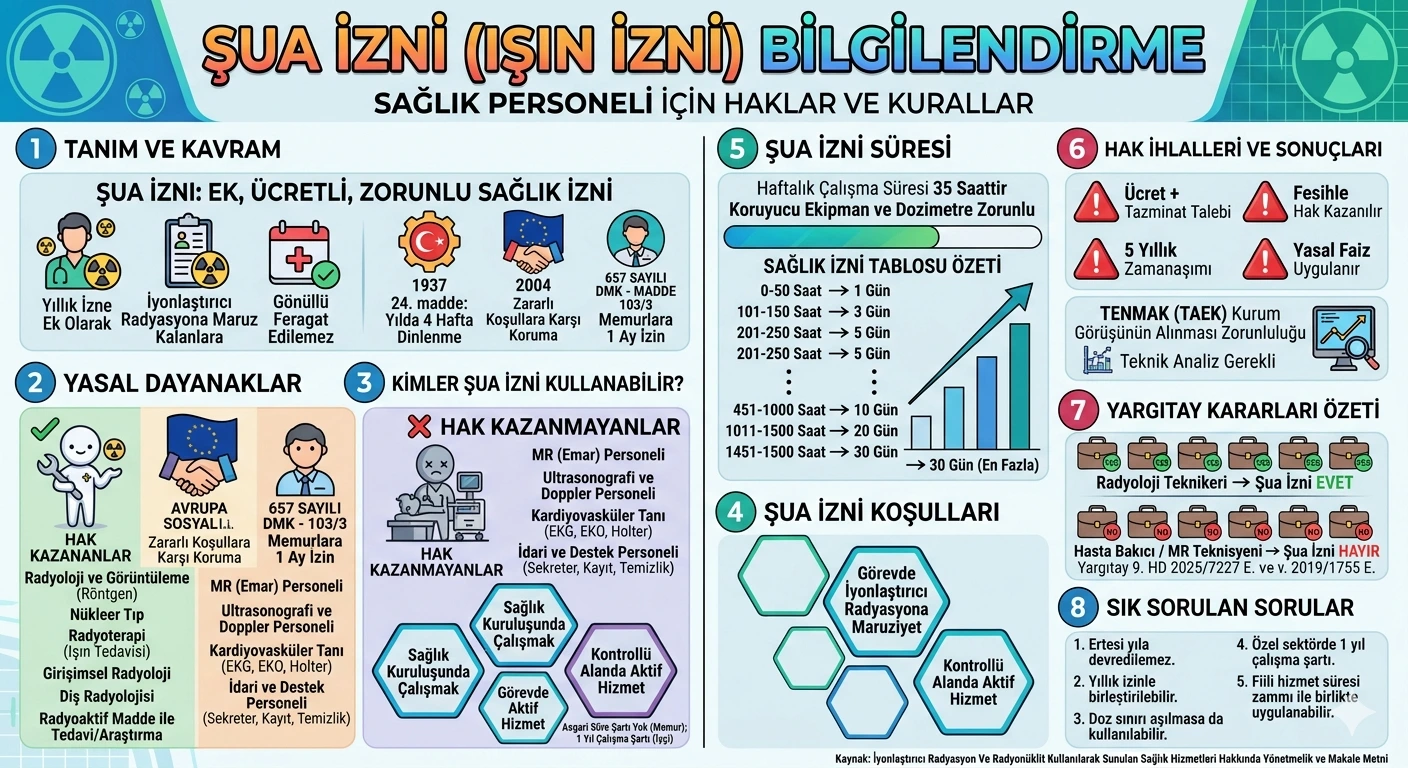 şua izni ve şua izin alacağı nedir