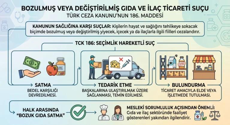 Bozulmuş Veya Değiştirilmiş Gıda Veya İlaçların Ticareti