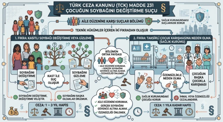 Çocuğun Soybağını Değiştirme Suçu