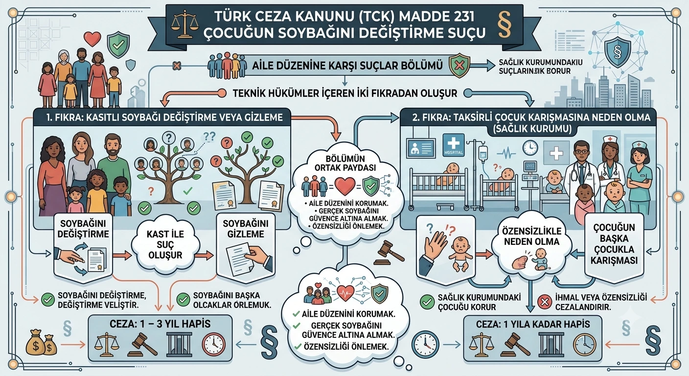 Çocuğun Soybağını Değiştirme Suçu