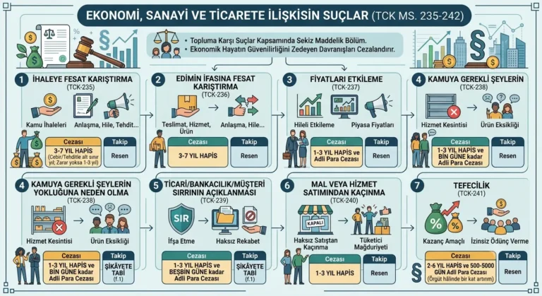 Ekonomi Sanayi ve Ticarete İlişkin Suçlar