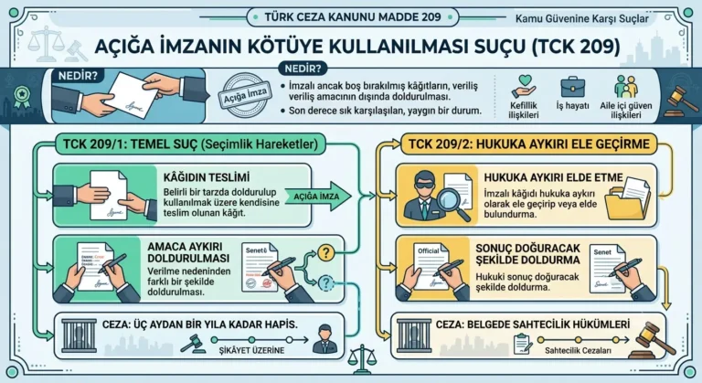 açığa imzanın kötüye kullanılması