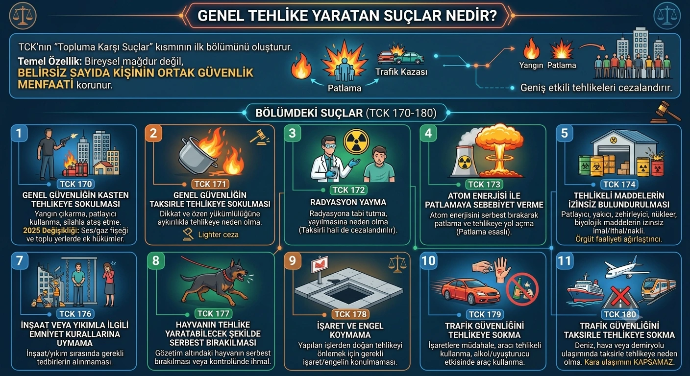 genel tehlike yaratan suçlar
