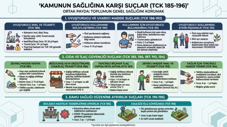 kamunun sağlığına karşı suçlar