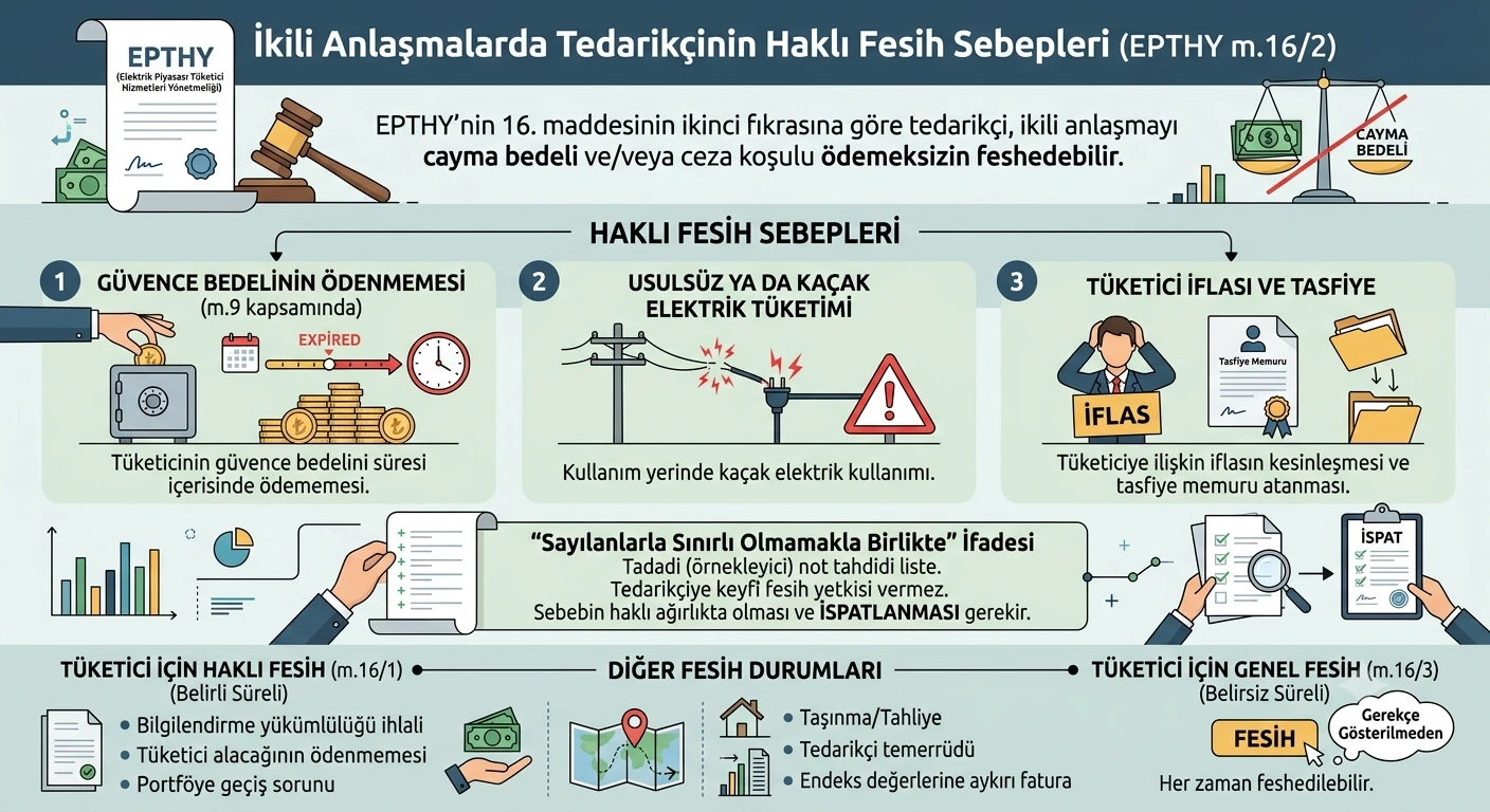 perakende satış sözleşmesinin feshi