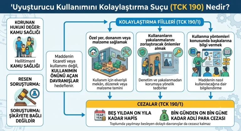 uyuşturucu kullanımını kolaylaştırma