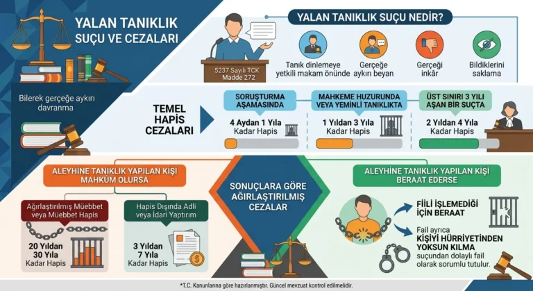 Yalan tanıklık suçu