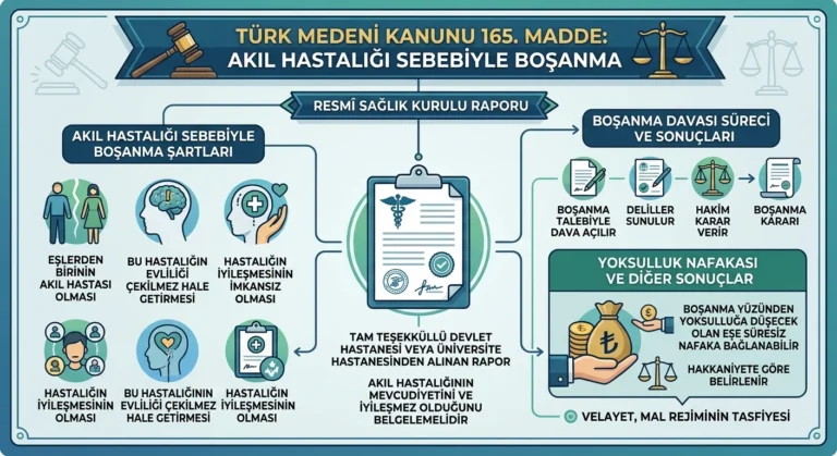 akıl hastalığı sebebiyle boşanma