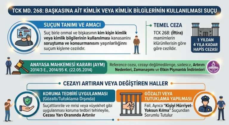 başkasına ait kimlik bilgilerinin kullanılması suçu
