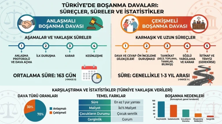 boşanma davası ne kadar sürer