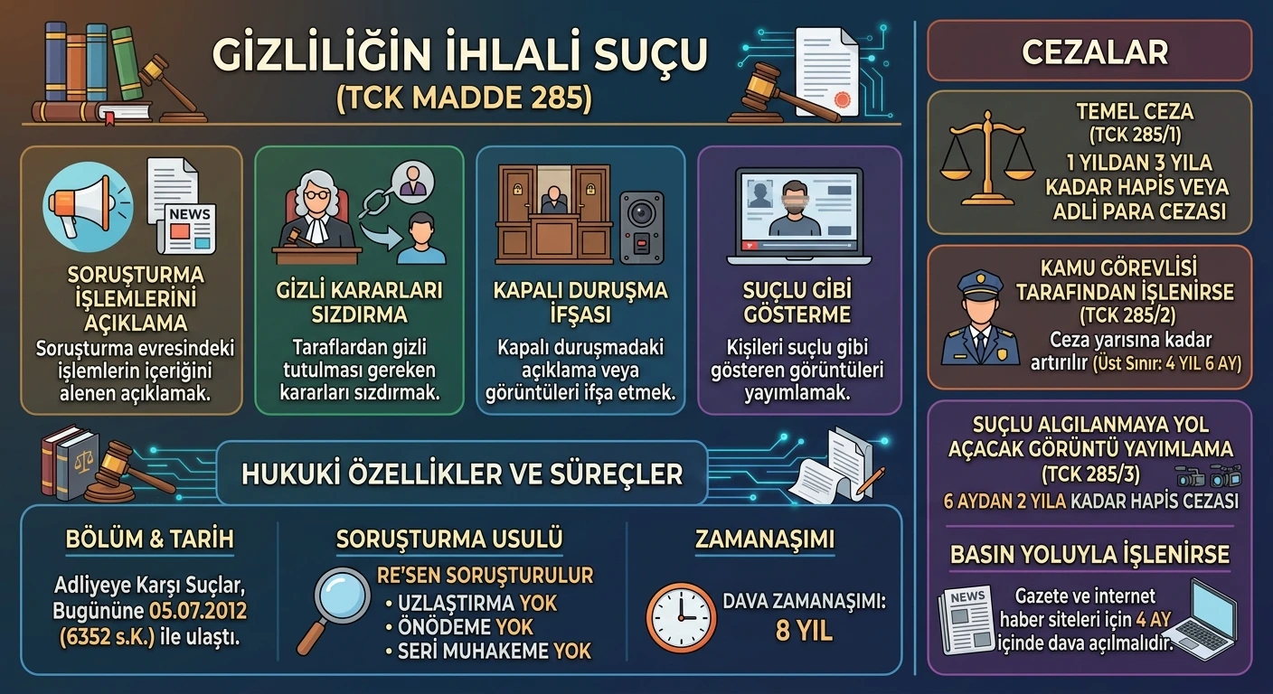 gizliliğin ihlali suçu