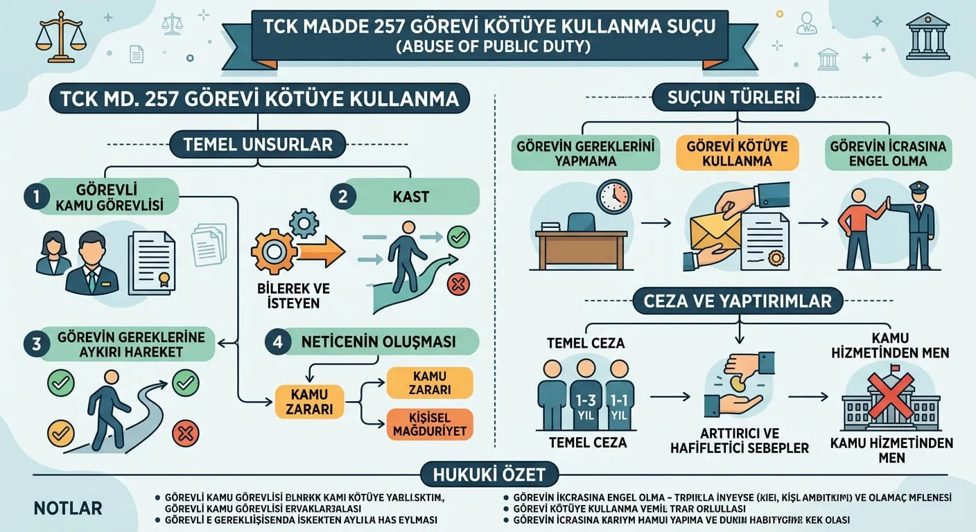görevi kötüye kullanma suçu