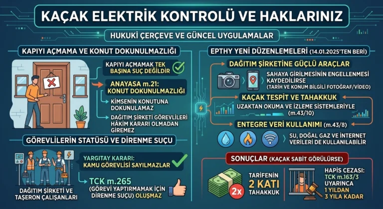 kaçak elektrik kontrolü kapıyı açmazsam