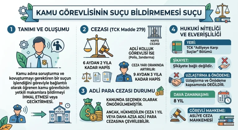 kamu görevlisinin suçu bildirmemesi