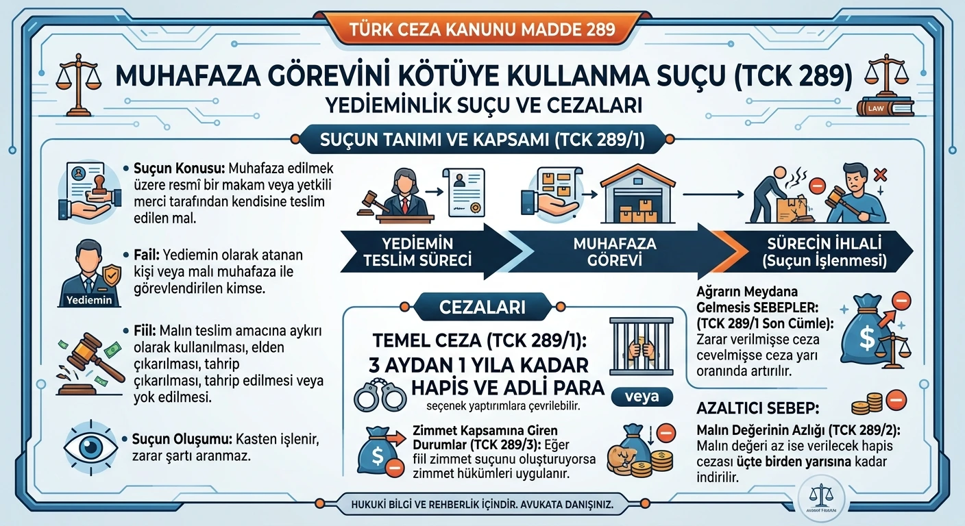 muhafaza görevini kötüye kullanma