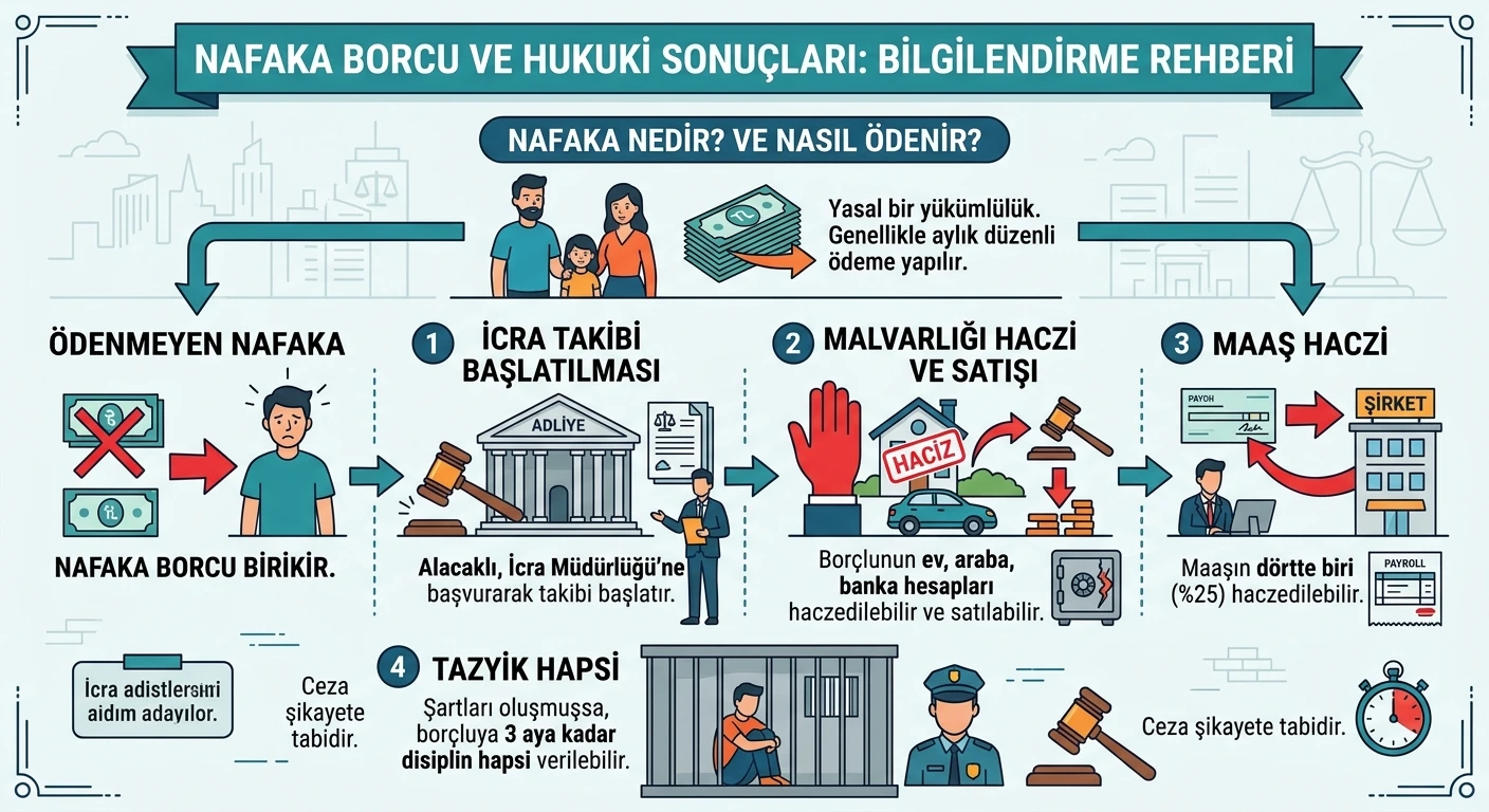 nafaka ödenmezse