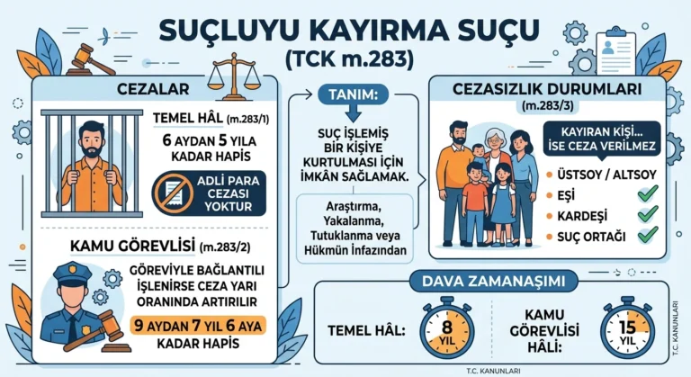suçluyu kayırma suçu